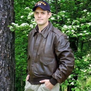 *NWT Vintage Cooper Original Leather Flight Jacket A-2